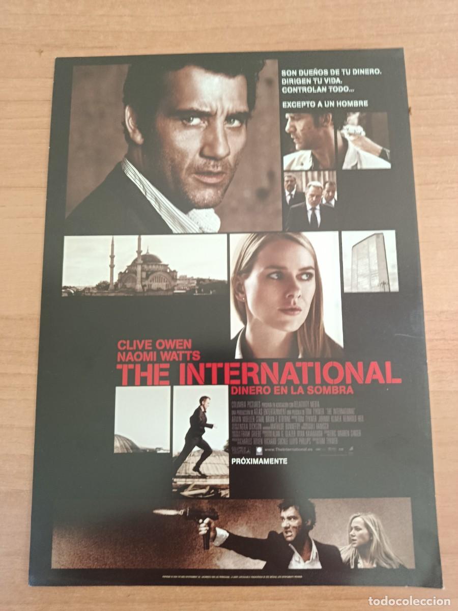 Cine: G35-- GUIA DE LA PELICULA --THE INTERNATIONAL
