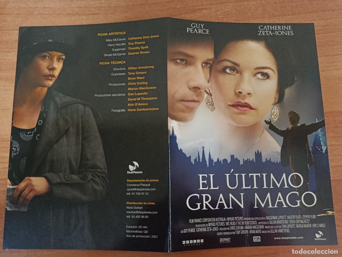 Cine: G35-- GUIA DE LA PELICULA -- EL ULTIMO GRAN MAGO