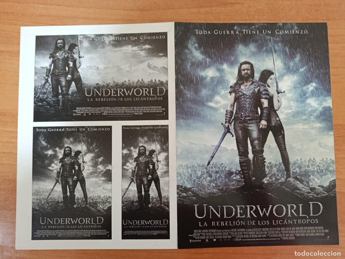 Cine: G35-- GUIA DE LA PELICULA -- UNDERWORLD LA REBELION DE LOS LICANTROPOS