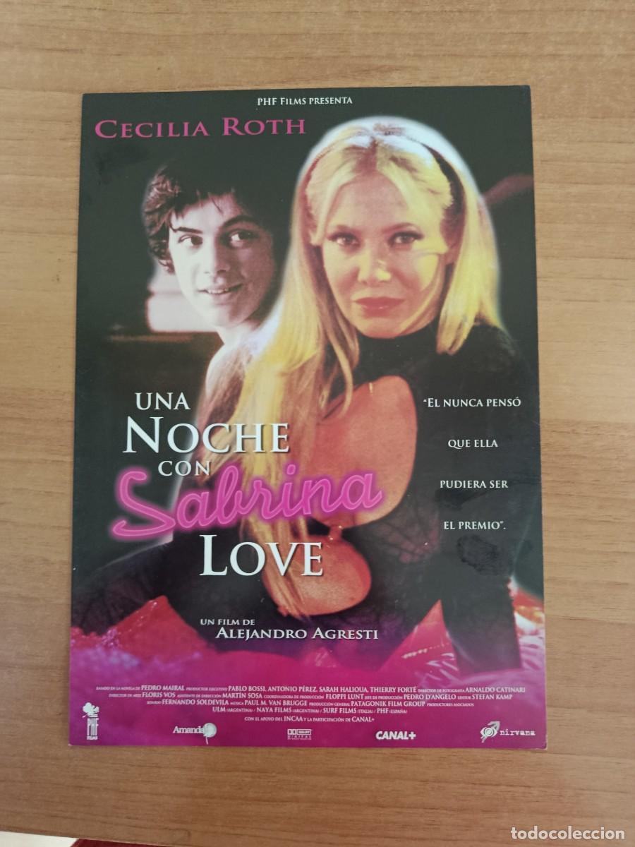Cine: G35-- GUIA DE LA PELICULA -- UNA NOCHE CON SABRINA LOVE