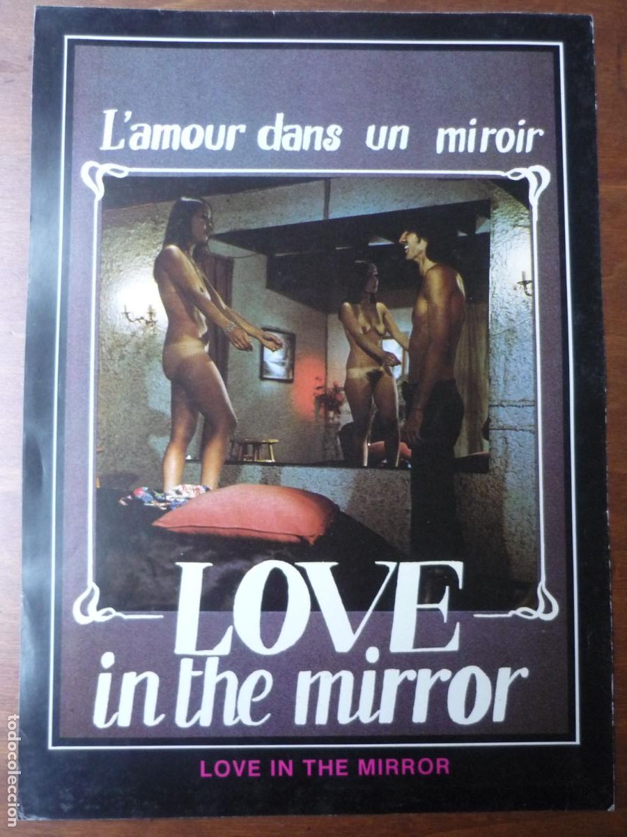 Cine: love in the mirror - guia publicitaria original inglesa - marianne remont cine erotico