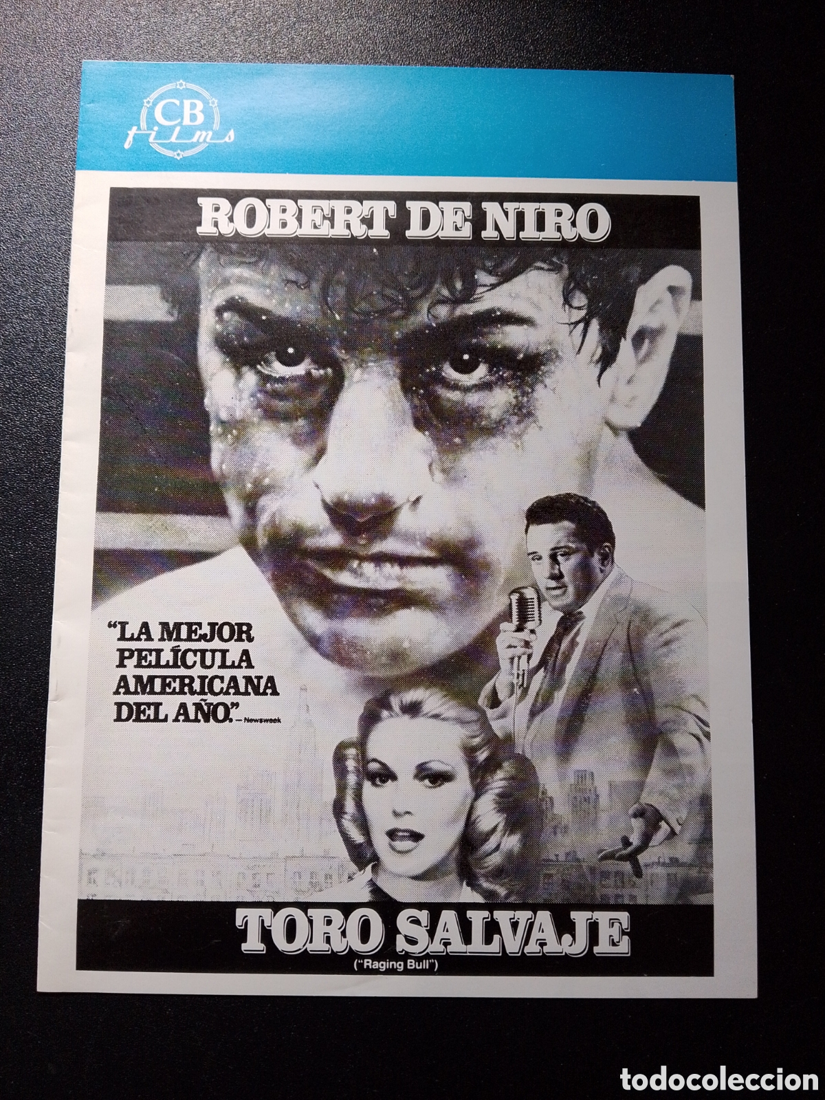 Cine: TORO SALVAJE-ROBERT DE NIRO GUIA DE CINE ORIGINAL CA85