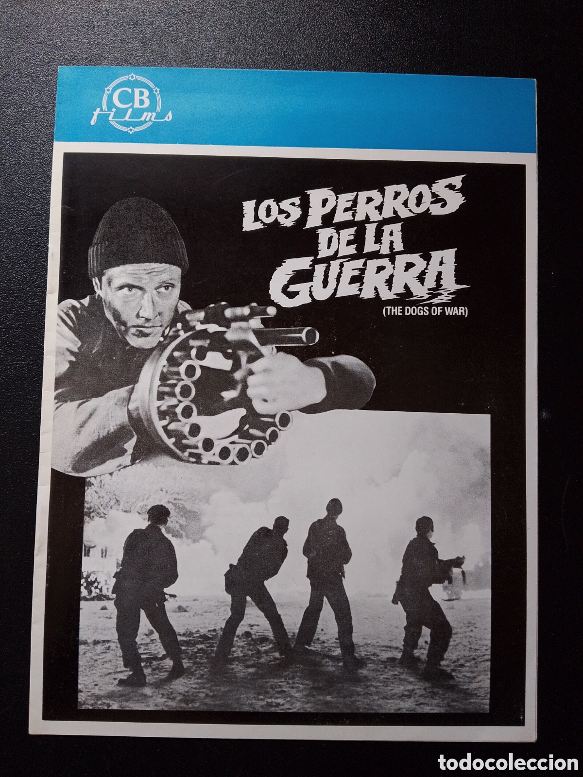 Cine: LOS PERROS DE LA GUERRA-THE DOGS OF WAR-8 PAGIINAS CHRISTOPHER WALKEN-JOH GUIA DE CINE ORIGINAL CA85