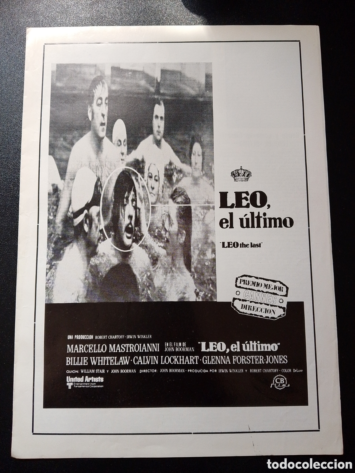 Cine: leo el ultimo marcello mastroianni glenna foster GUIA DE CINE ORIGINAL CA84