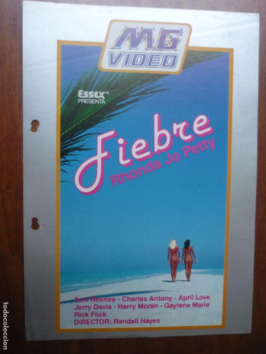 Cine: fiebre - guia publicitaria original video - rhonda jo petty apri love cine erotico
