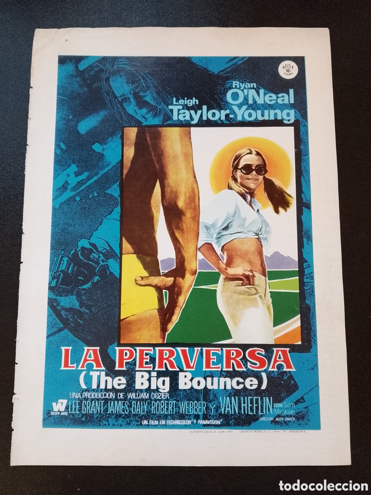 Cine: LA PERVERSA RYAN O'NEAL GUIA DE CINE ORIGINAL CA87