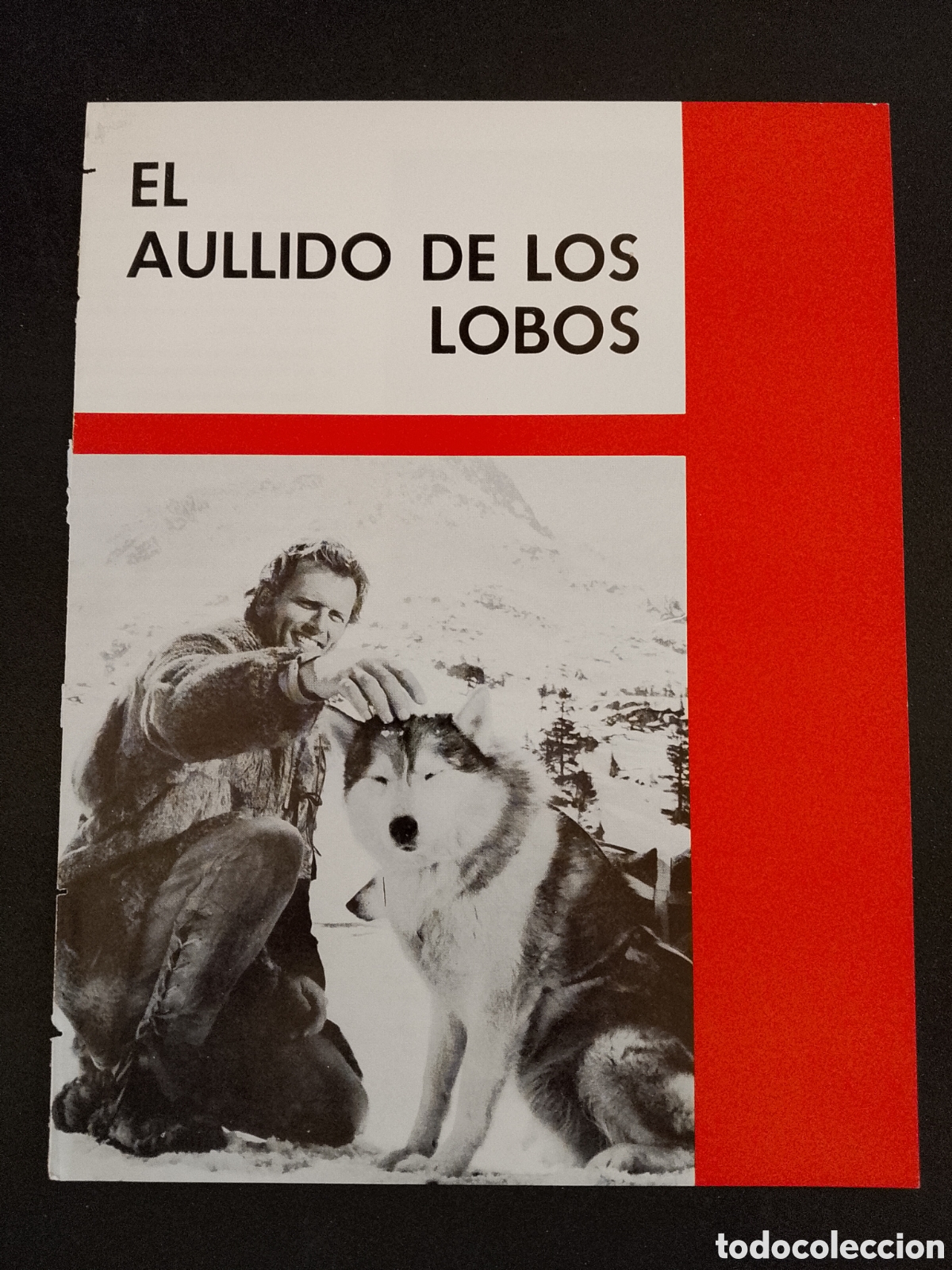 Cine: EL AULLIDO DE LOS LOBOS - RON ELY - RAIMUND HAFMSDORF GUIA DE CINE ORIGINAL CA86