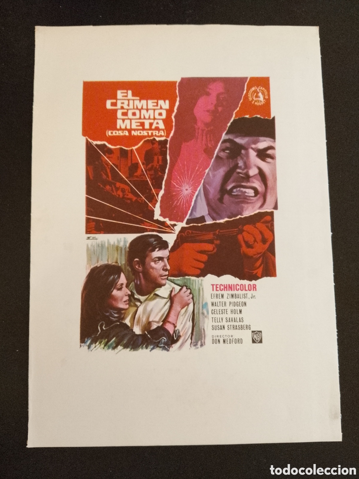 Cine: EL CRIMEN COMO META COSA NOSTRA GUIA DE CINE ORIGINAL CA87