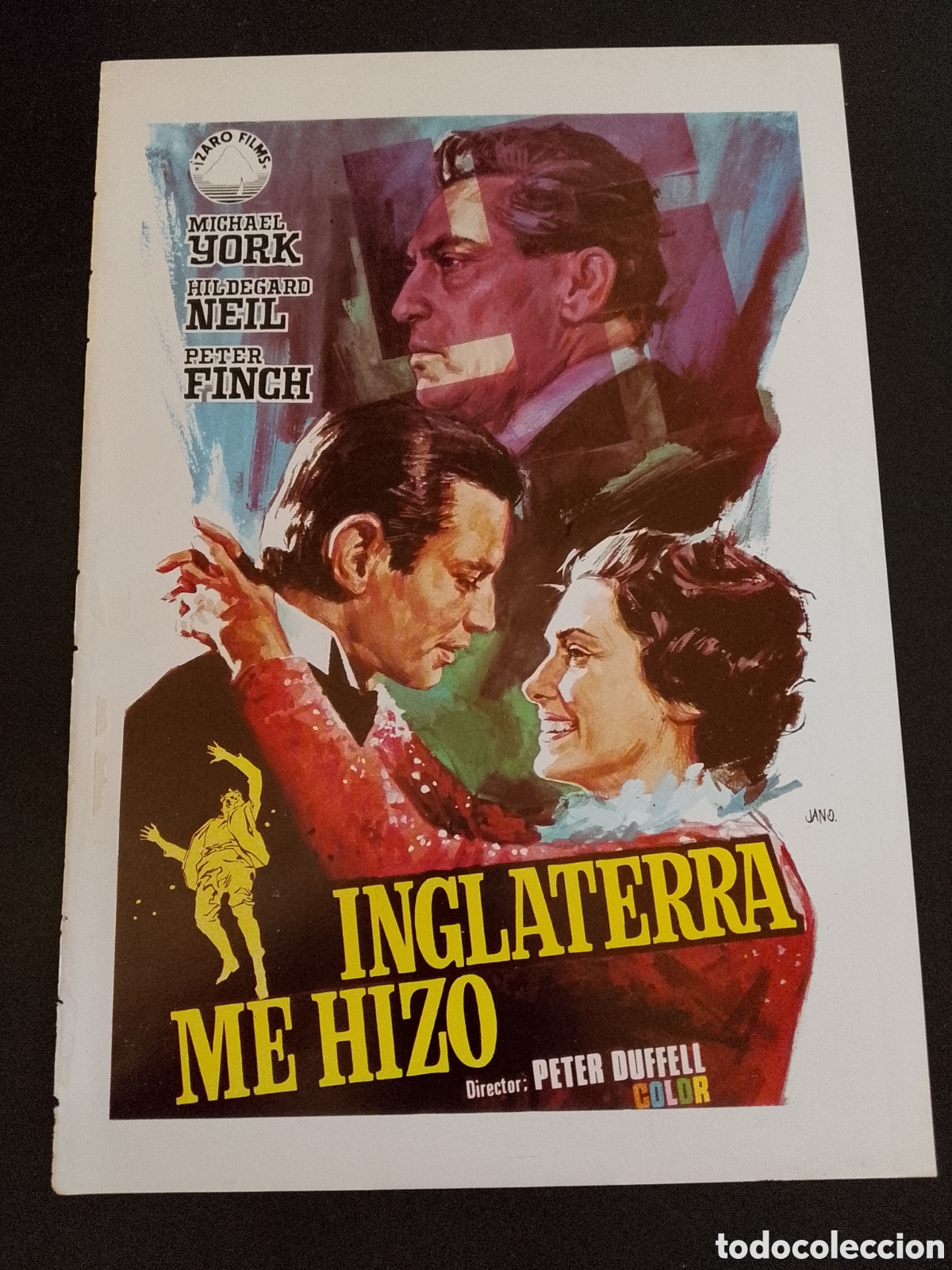 Cine: INGLATERRA ME HIZO MICHAEL YORK PETER FINCH JOSS AKLAND GUIA DE CINE ORIGINAL CA87