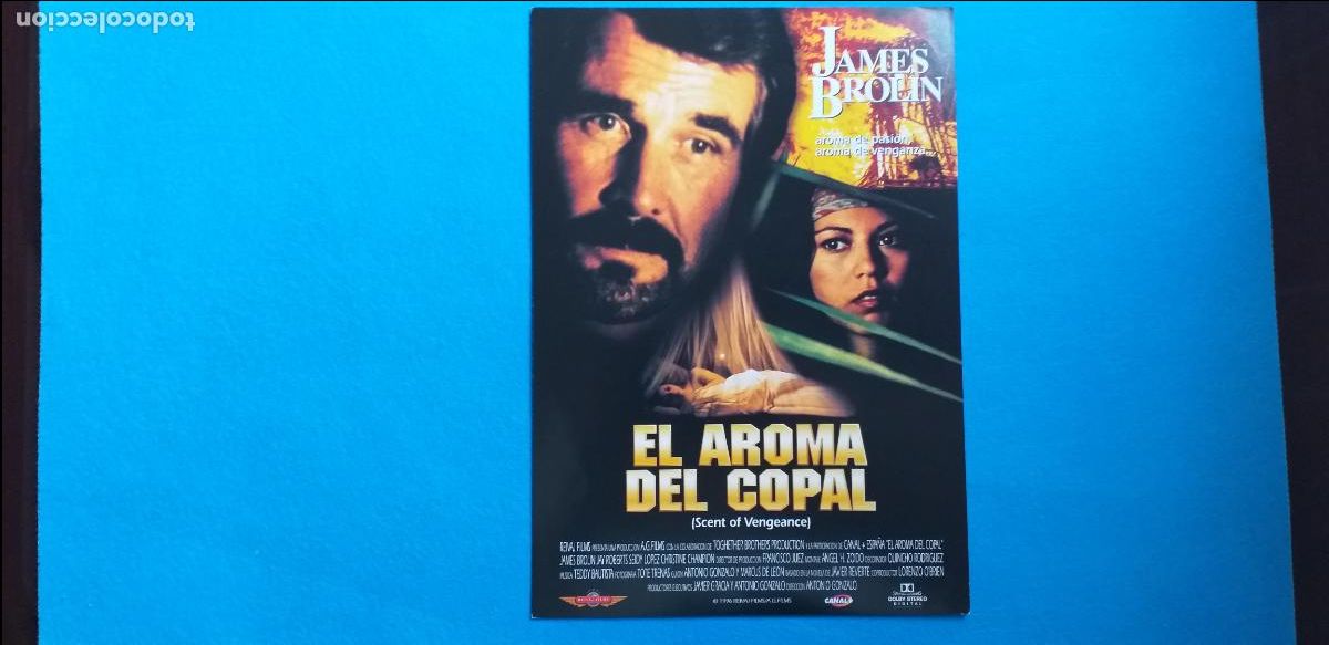 Cine: GUIA SIMPLE: EL AROMA DEL COPAL. CON: JAMES BROLIN.