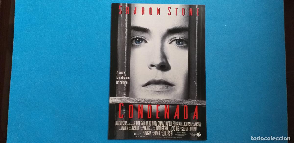 Cine: Guia doble: Condenada. Con: Sharon Stone, Rob Morrow, Randy Quaid.