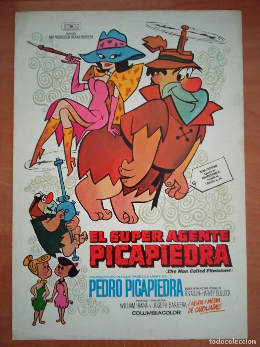 Cine: GU&Iacute;A PUBLICITARIA DE LA PEL&Iacute;CULA EL SUPERAGENTE PICAPIEDRA