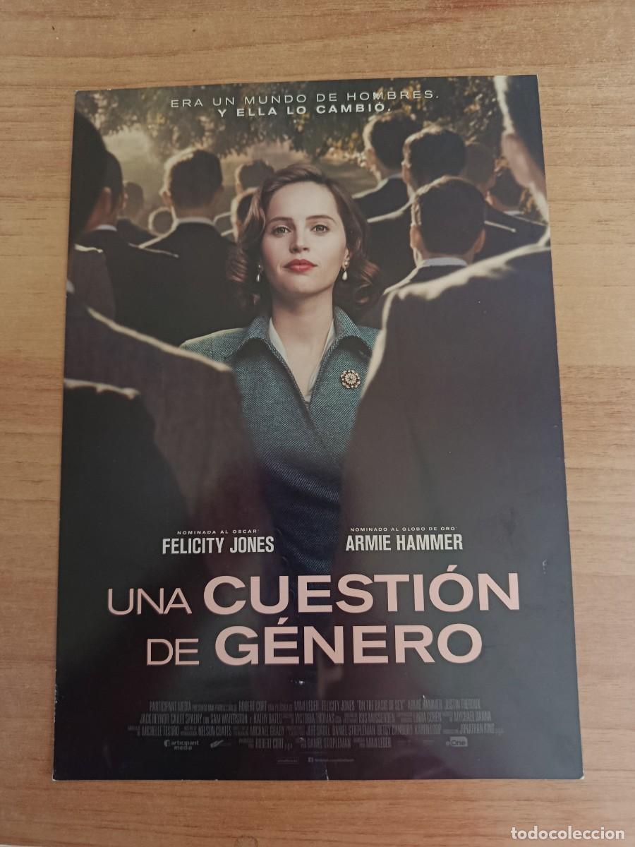 Cine: G35-- GUIA DE LA PELICULA ---UNA CUESTION DE GENERO