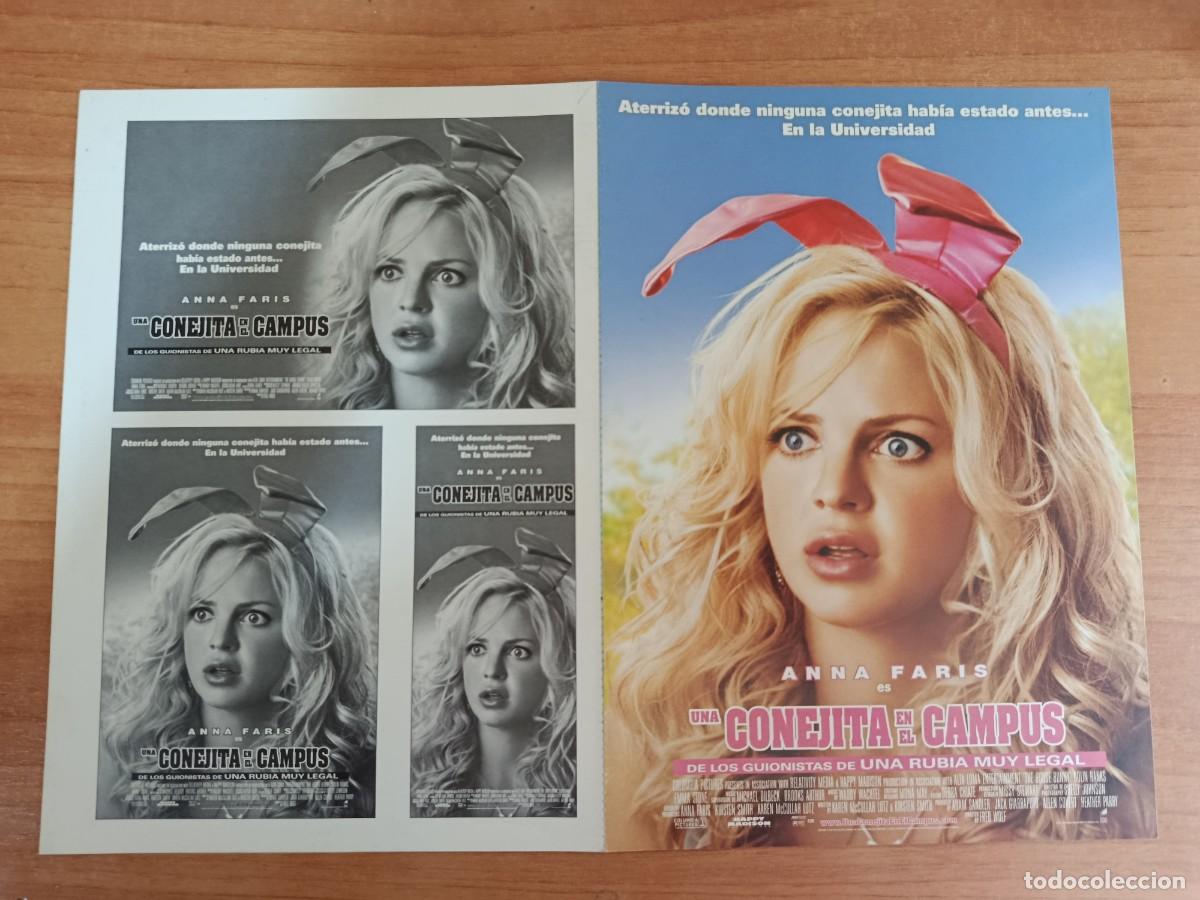 Cine: G35-- GUIA DE LA PELICULA ---UNA CONEJITA EN EL CAMPUS