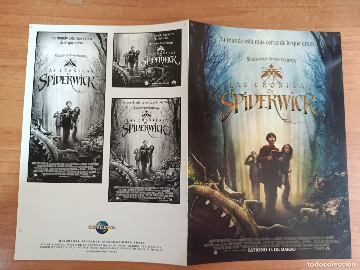 Cine: G35-- GUIA DE LA PELICULA -- LAS CRONICAS DE SPIDERWICK