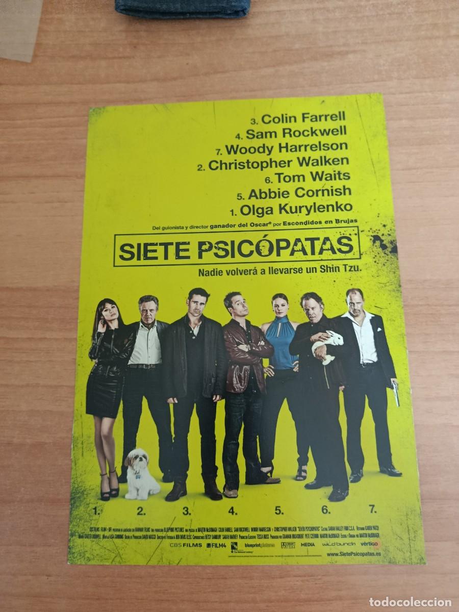 Cine: G35-- GUIA DE LA PELICULA -- SIETE PSICOPATAS