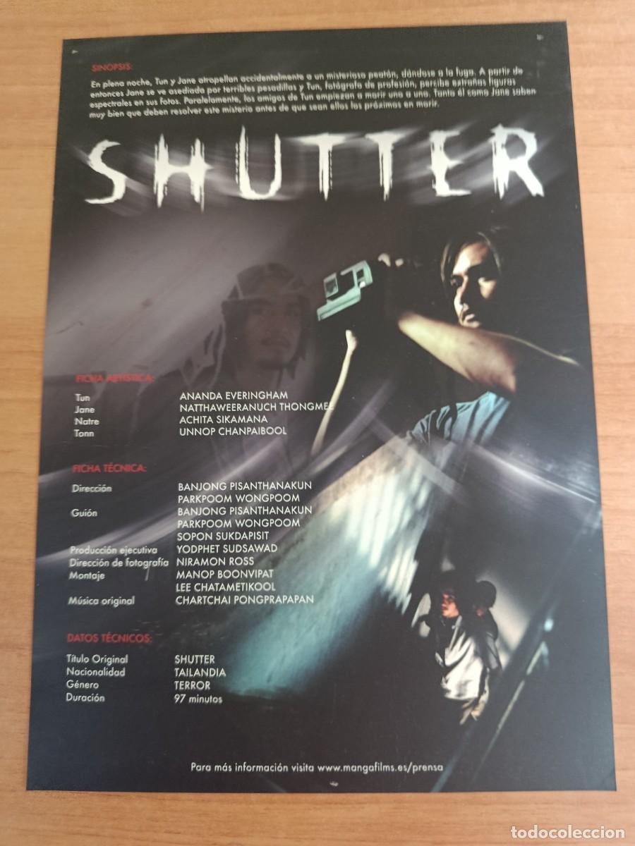 Cine: G35-- GUIA DE LA PELICULA -- SHUTTER - Foto 2