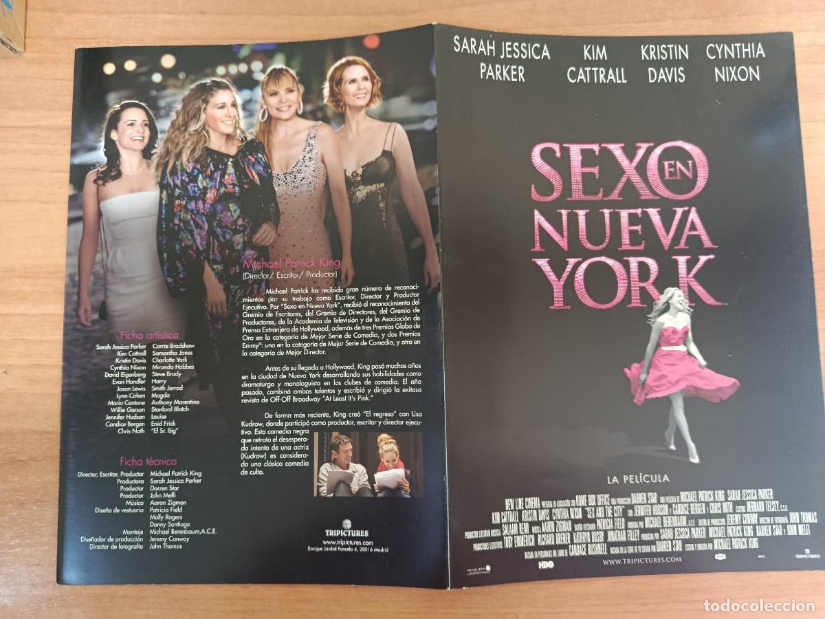 Cine: G35-- GUIA DE LA PELICULA -- SEXO EN NUEVA YORK