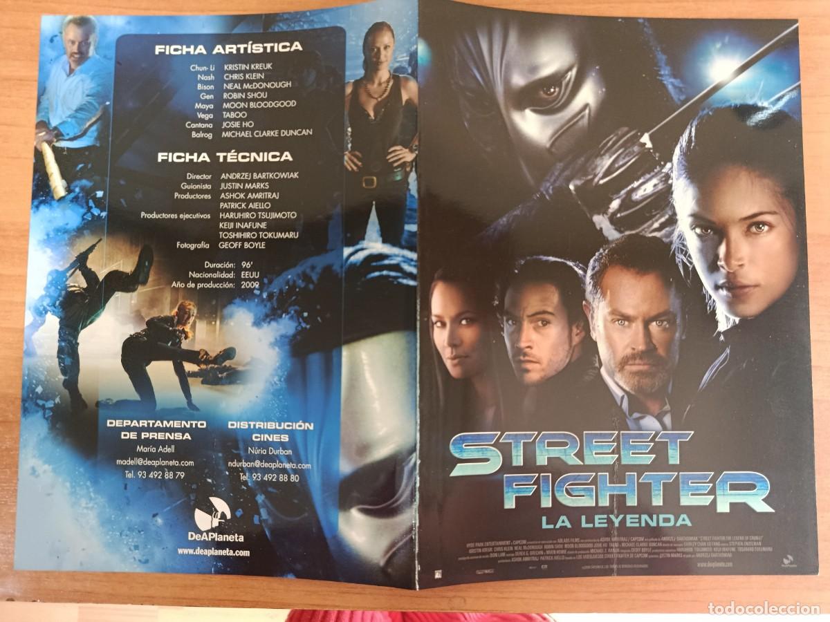 Cine: G35-- GUIA DE LA PELICULA -- STREET FIGHTER LA LEYENDA