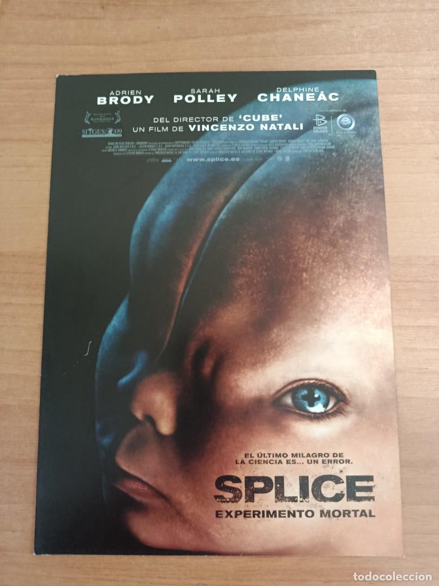 Cine: G35-- GUIA DE LA PELICULA -- SPLICE EXPERIMENTO MORTAL