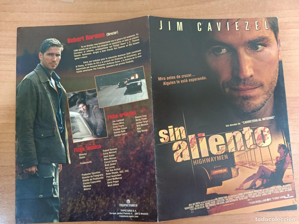 Cine: G35-- GUIA DE LA PELICULA -- SIN ALIENTO