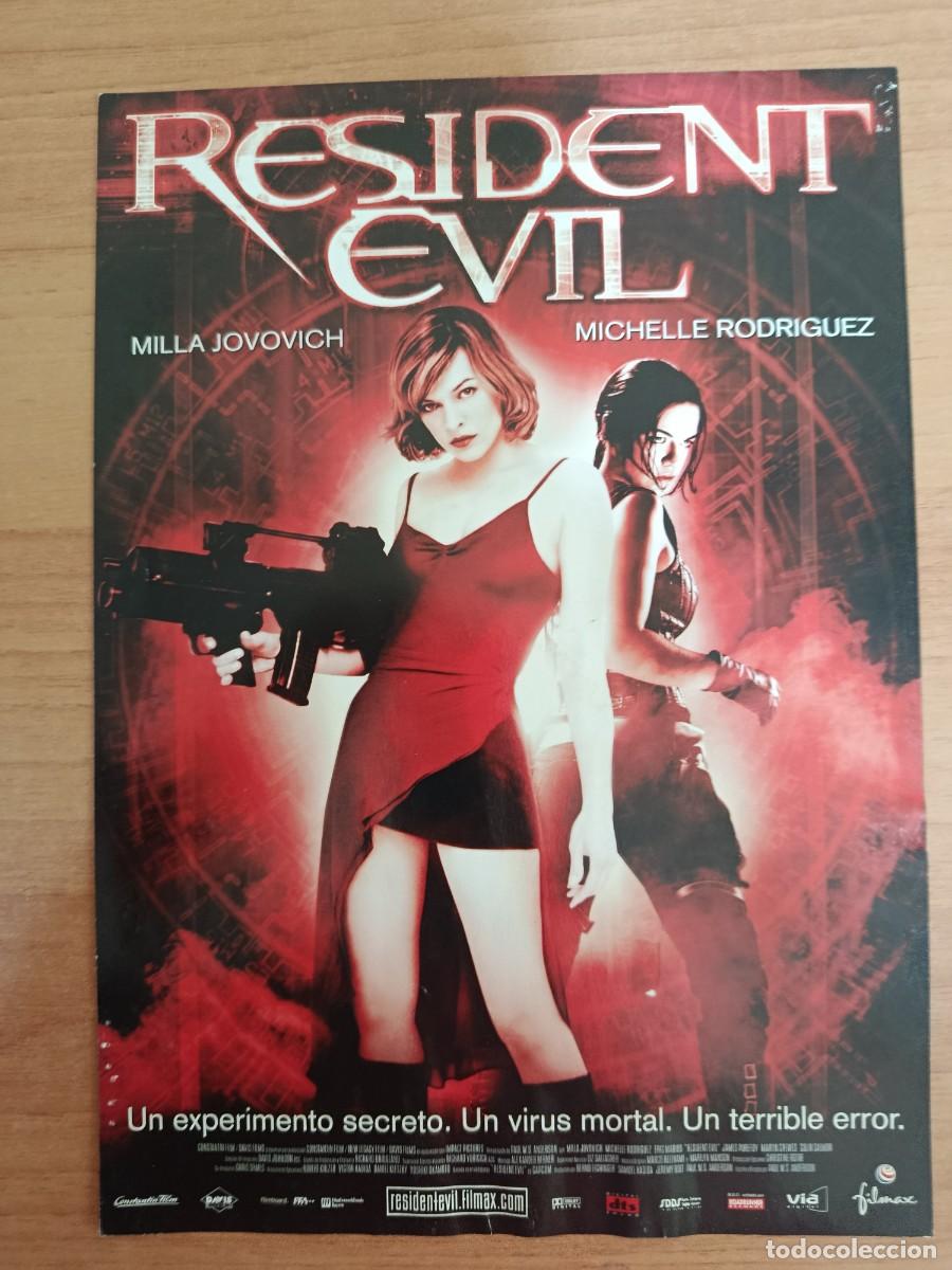 Cine: G35-- GUIA DE LA PELICULA -- RESIDENT EVIL