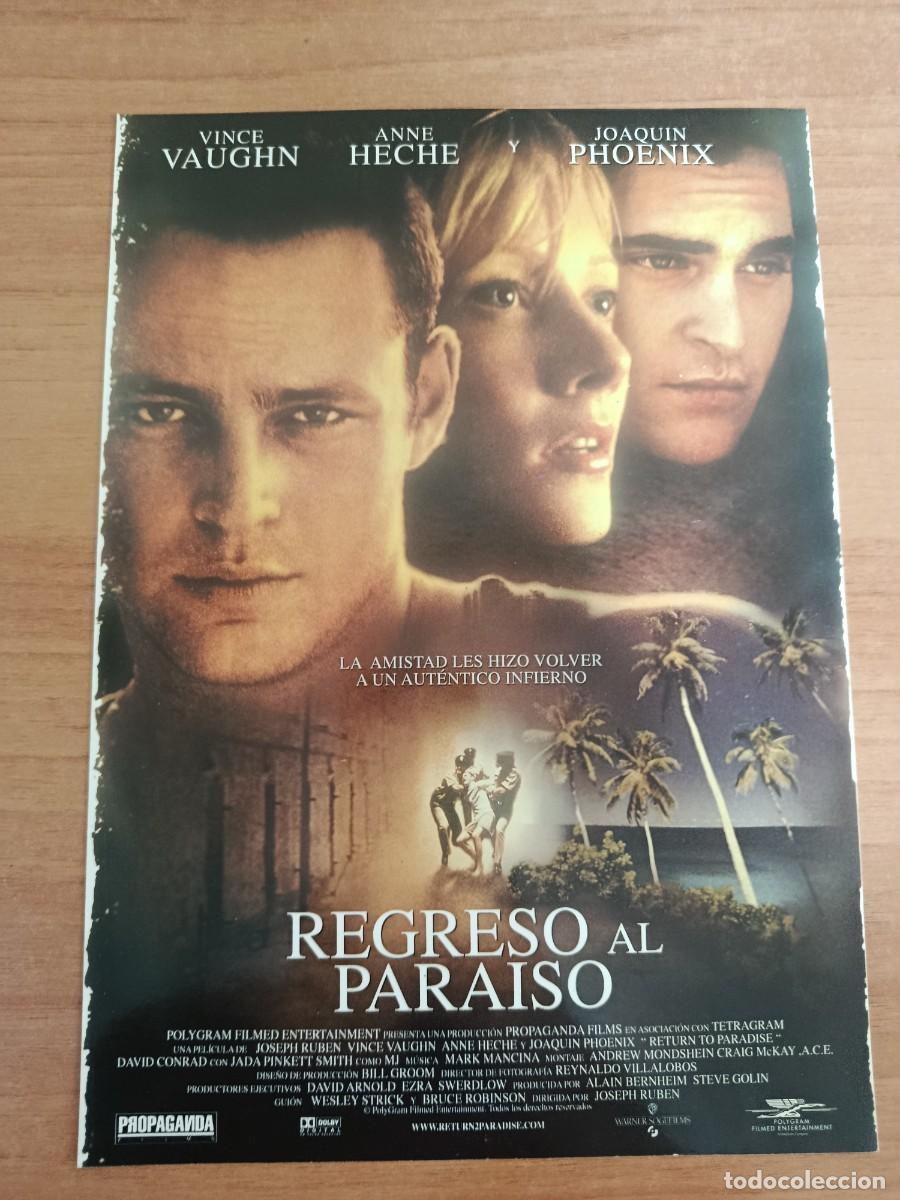 Cine: G35-- GUIA DE LA PELICULA -- REGRESO AL PARAISO