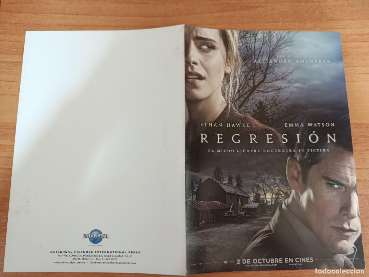 Cine: G35-- GUIA DE LA PELICULA -- REGRESION