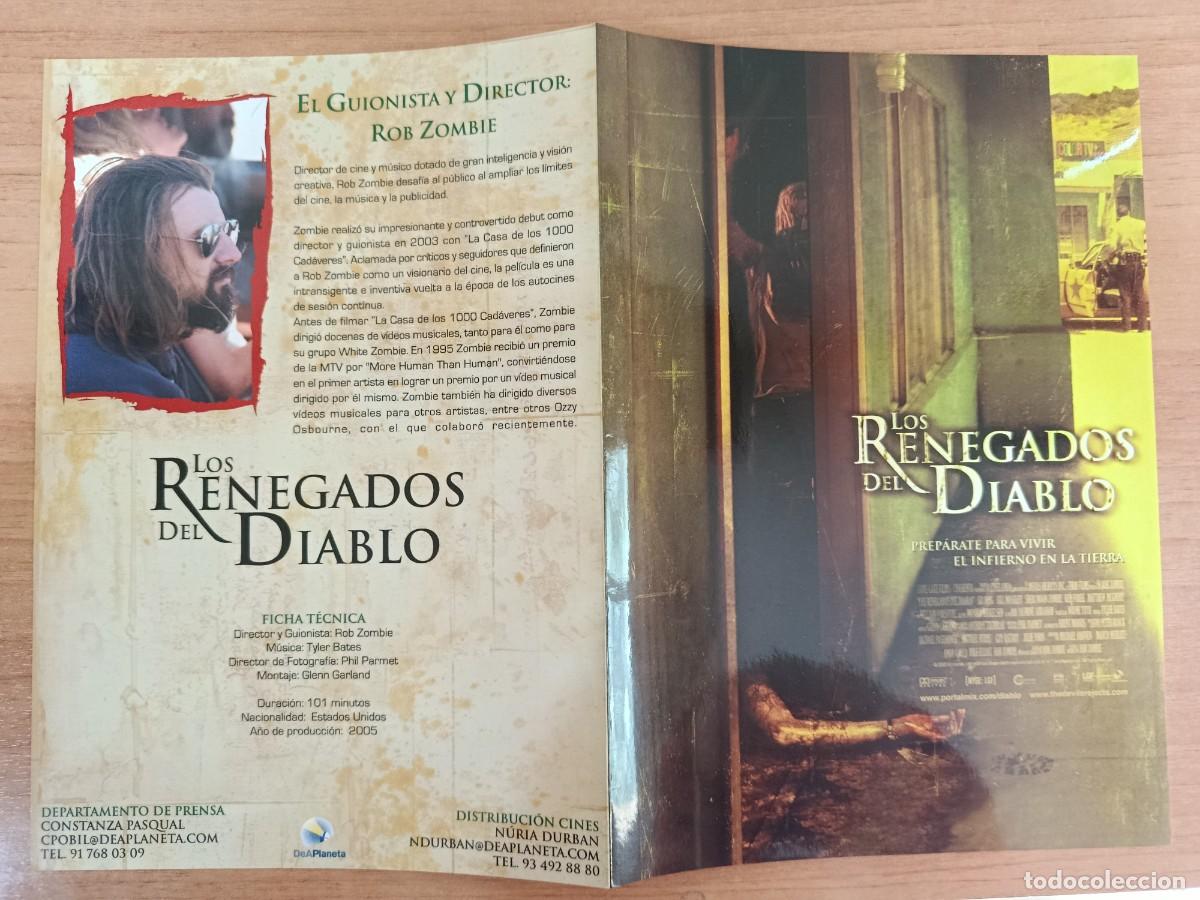 Cine: G35-- GUIA DE LA PELICULA -- LOS RENEGADOS DEL DIABLO