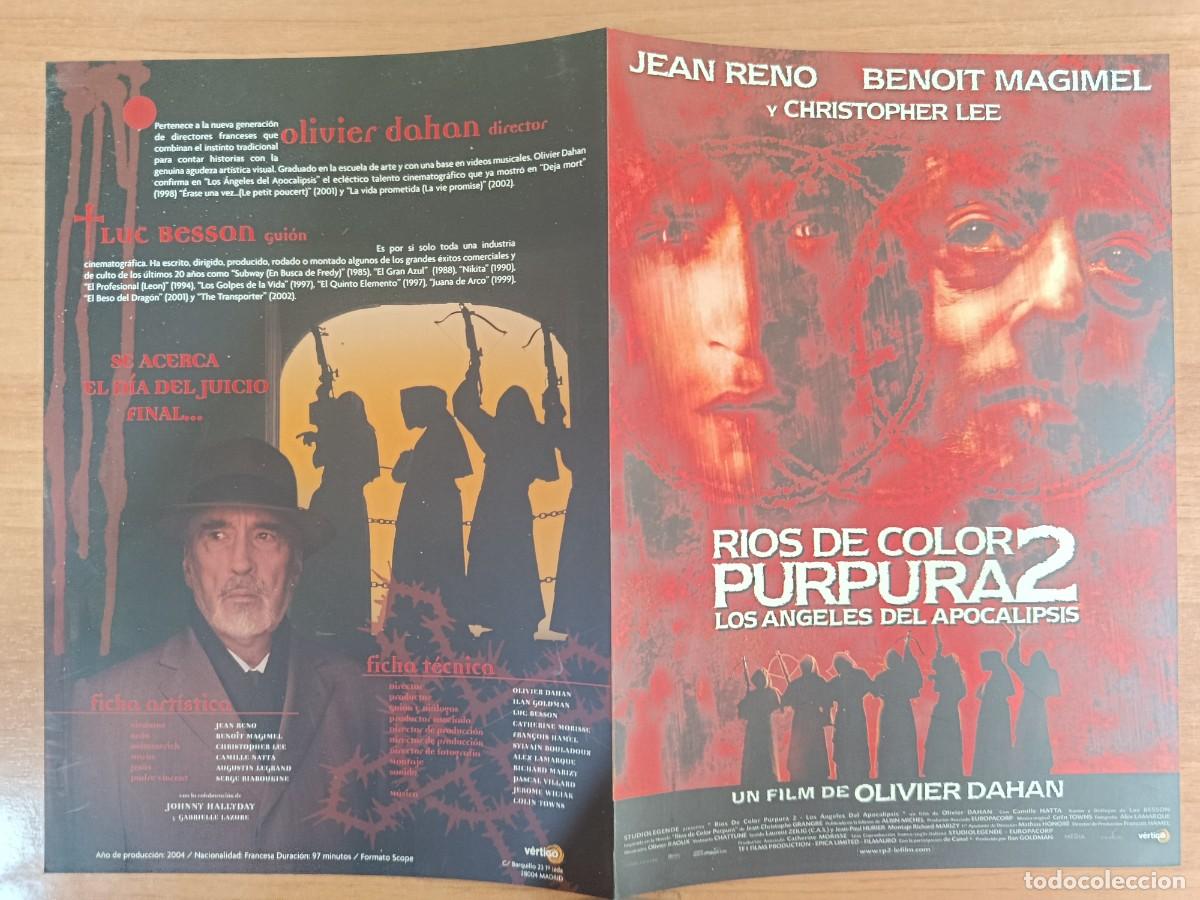 Cine: G35-- GUIA DE LA PELICULA -- RIOS DE COLOR PURPURA 2