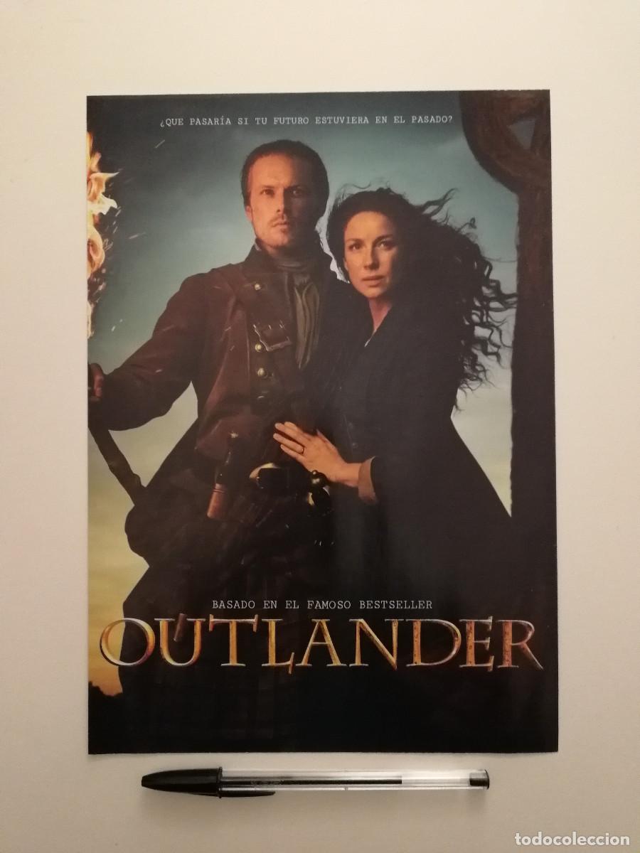 Cine: FICHA COLECCIONABLE -A4- OUTLANDER - SERIE TV - Caitriona Balfe