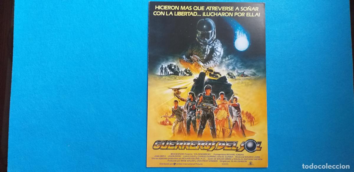 Cine: Guia doble: GUERREROS DEL SOL-ALAN JOHNSON-RICHARD JORDAN-CHARLES DURNING-SOLARWARRIORS