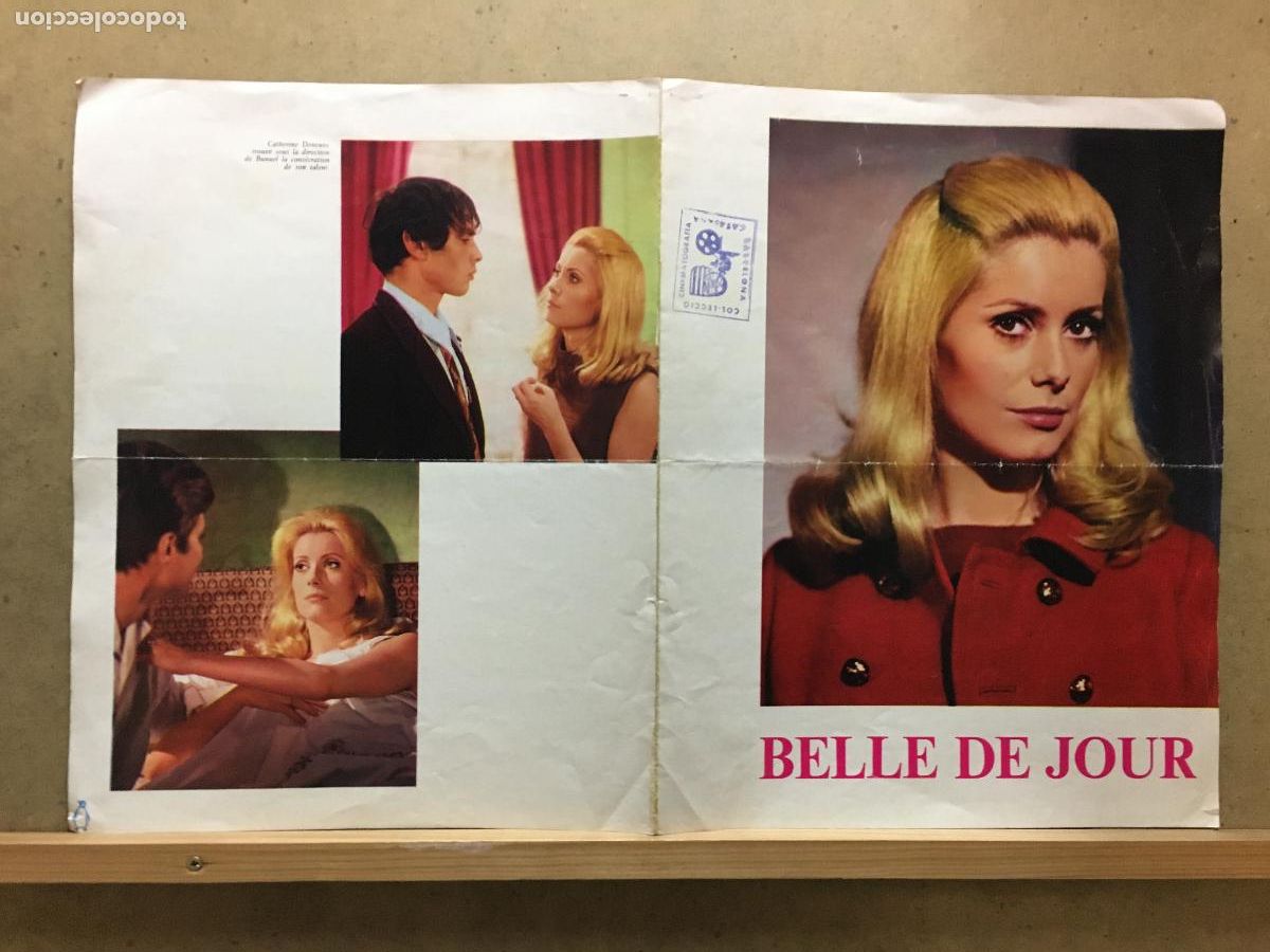 Cine: AFC73 BELLE DE JOUR CATHERINE DENEUVE LUIS BU&Ntilde;UEL GUIA ORIGINAL FRANCESA