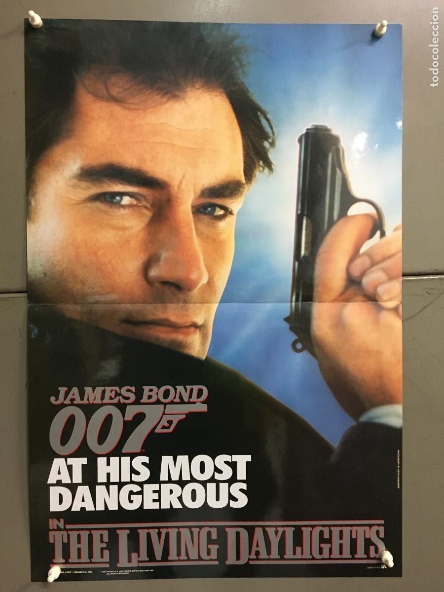 Cinema: AFC78 007 ALTA TENSION JAMES BOND TIMOTHY DALTON GUIA ORIGINAL INGLESA