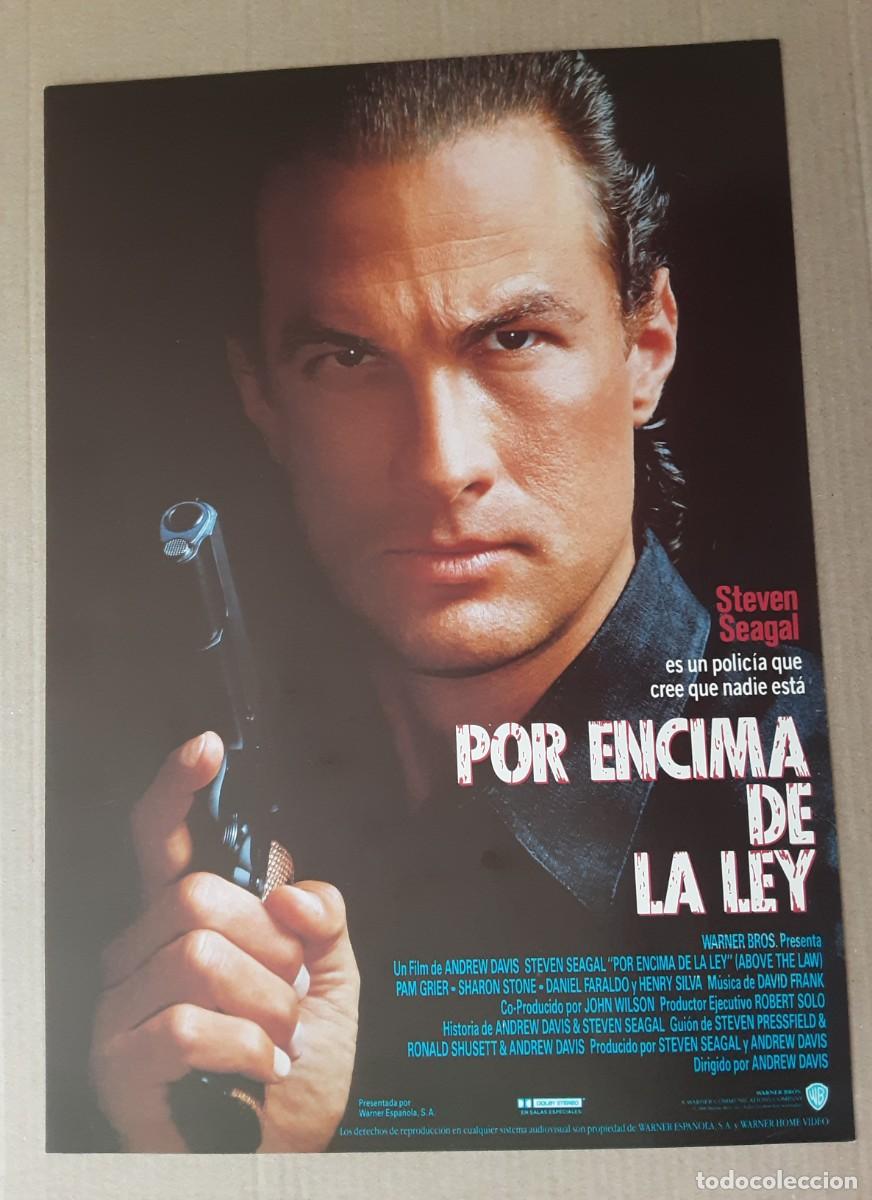 Cine: POR ENCIMA DE LA LEY, STEVEN SEAGAL, SHARON STONE.