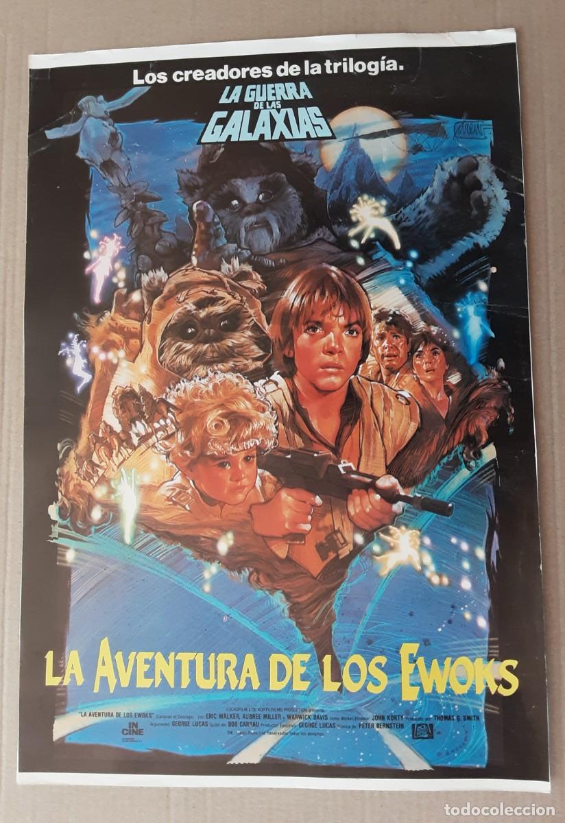 Cine: LA AVENTURA DE LOS EWOKS, ERIC WALKER, AUBREE MILLER, WARWICK DAVIS.