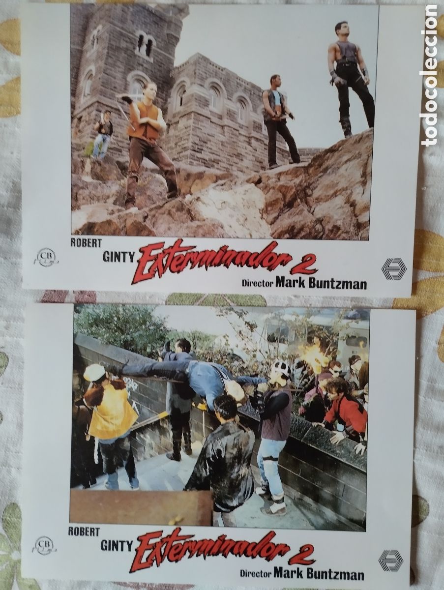 Cine: 12 FOTOCROMOS - EL EXTERMINADOR 2 - SET COMPLETO