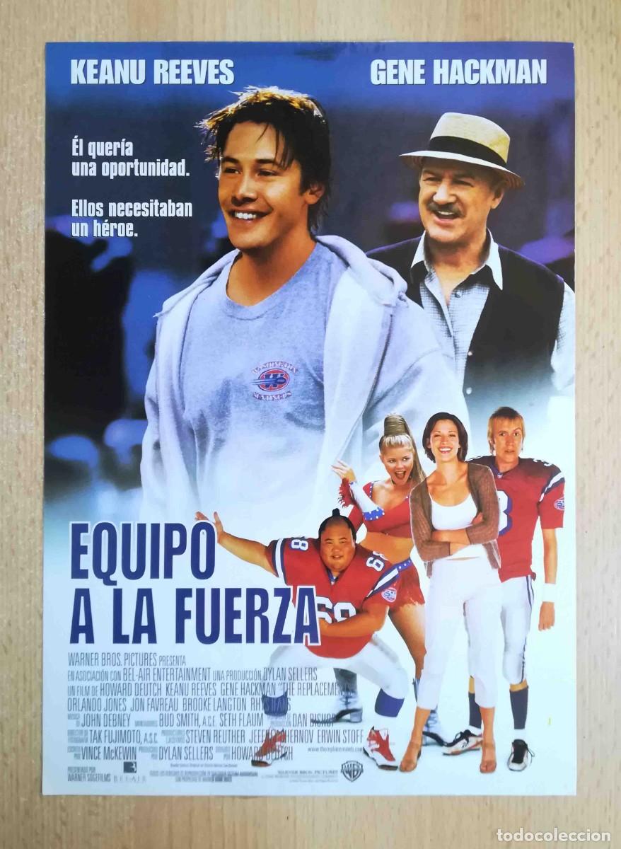Kino: GU&Iacute;A ORIGINAL DE CINE: Equipo a la fuerza (Keanu Reeves, Gene Hackman) Simple