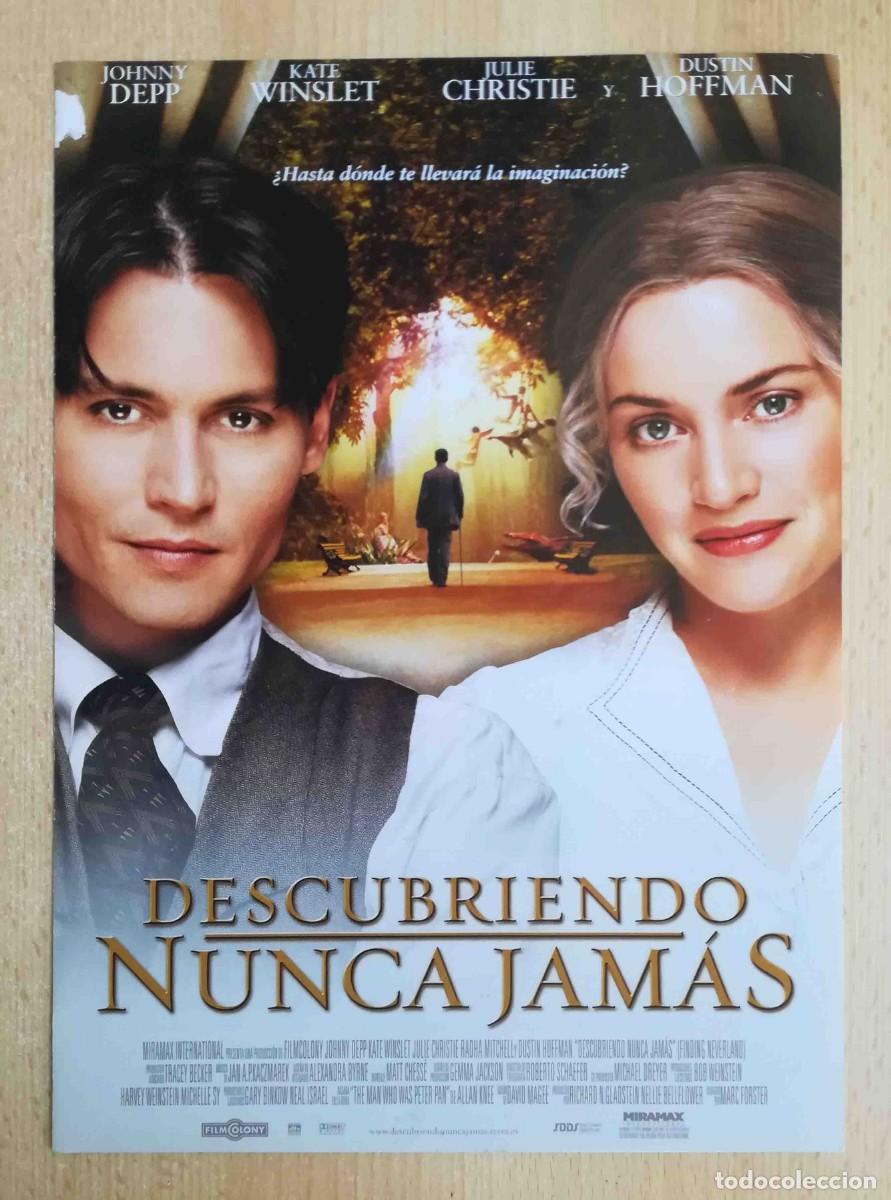 Cine: GU&Iacute;A ORIGINAL DE CINE: Descubriendo Nunca Jam&aacute;s (Johnny Depp, Kate Winslet) Doble