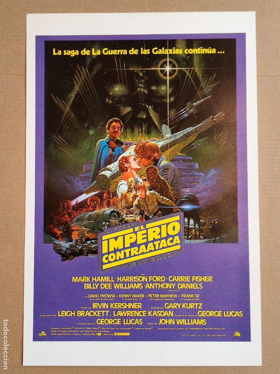 Cine: EL IMPERIO CONTRAATACA GUIA DE CINE 1980