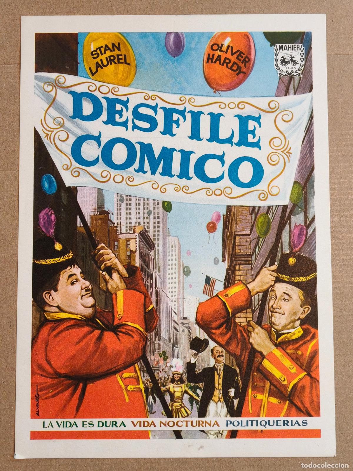 Cine: LAUREL Y HARDY DESFILE COMICO GUIA DE CINE 1963