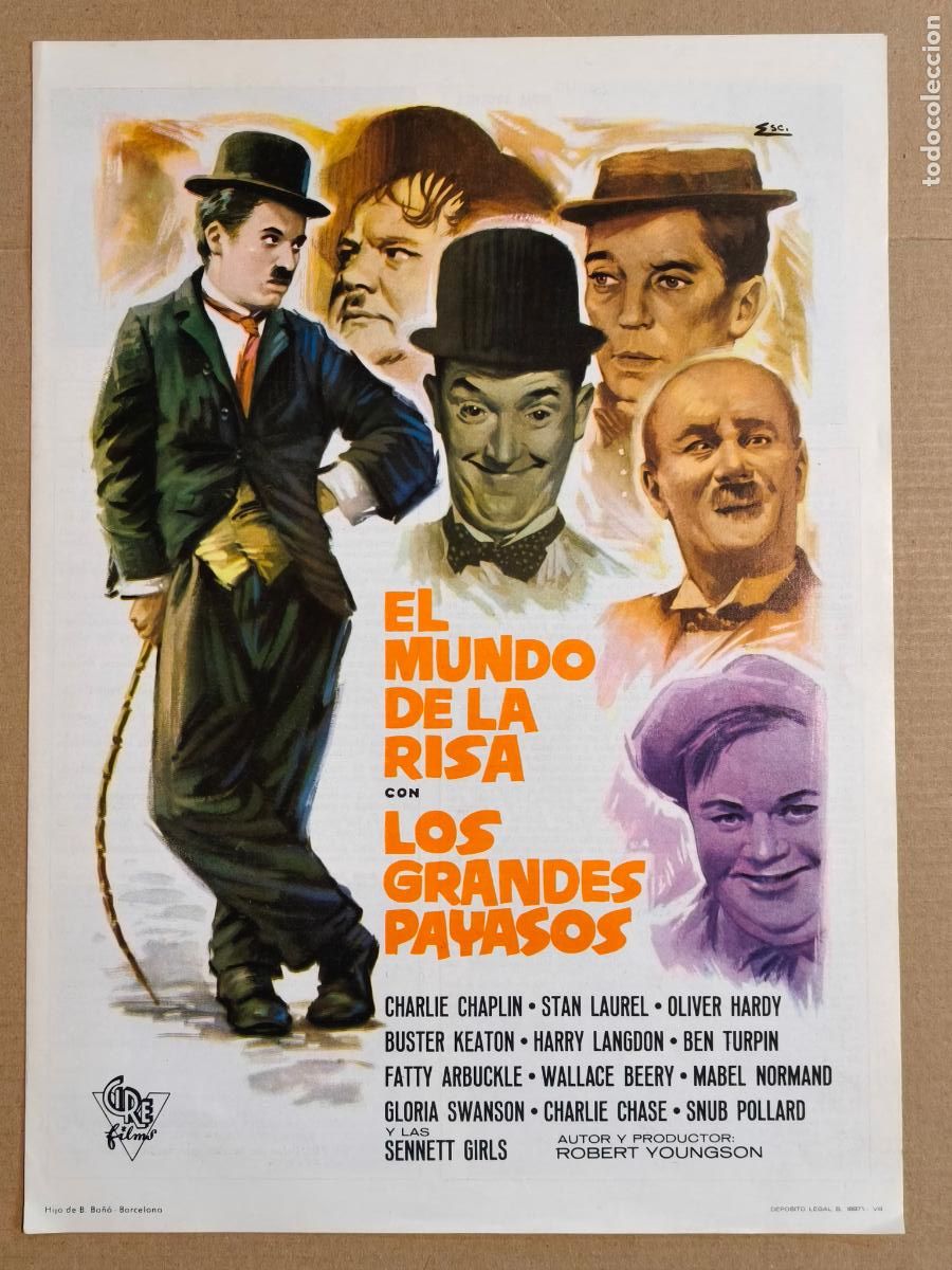 Cine: CHARLOT EL MUNDO DE LA RISA GUIA DE CINE 1971