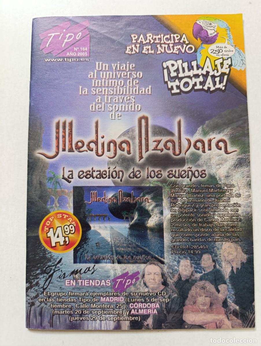 Cine: Revista TIPO n&ordm; 165 Medina Azahara The Rolling Stones Depeche Mode John Lennon La Polla Records 2005