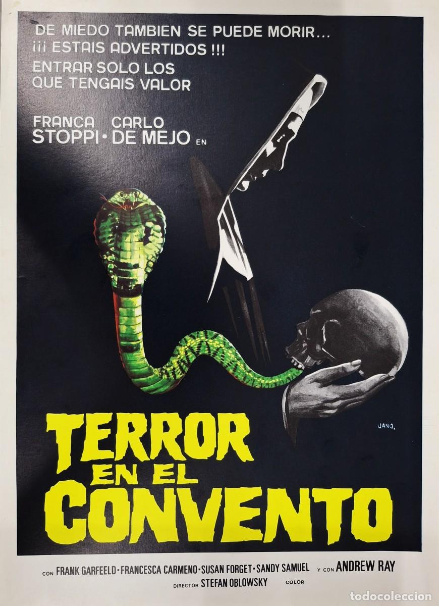 Cine: TERROR EN EL CONVENTO ( GUIA PUBLICITARIA )