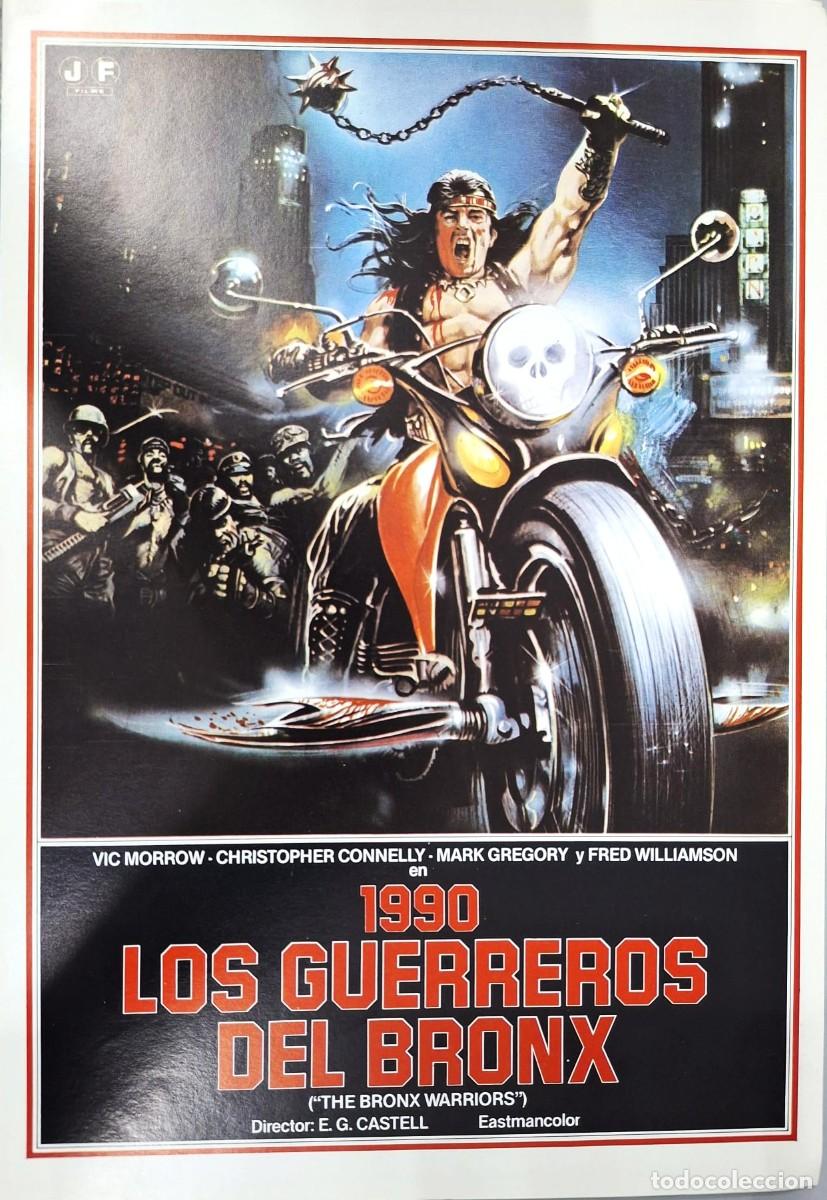 Cine: 1990 LOS GUERREROS DEL BRONX (GUIA PUBLICITARIA )