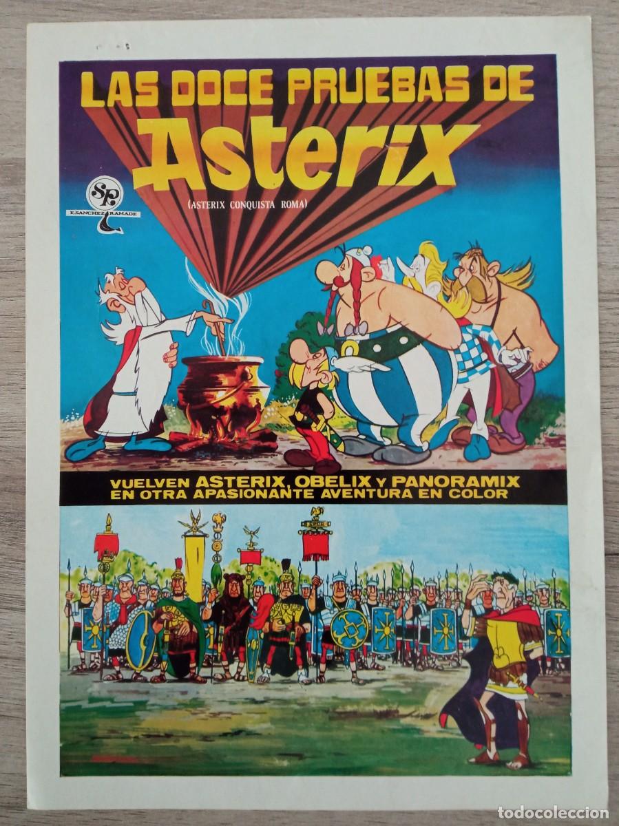 Cine: GU&Iacute;A PUBLICITARIA DE LA PEL&Iacute;CULA LAS DOCE PRUEBAS DE ASTERIX