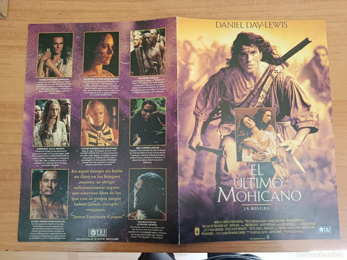 Cine: G35-- GUIA DE LA PELICULA -- EL ULTIMO MOHICANO