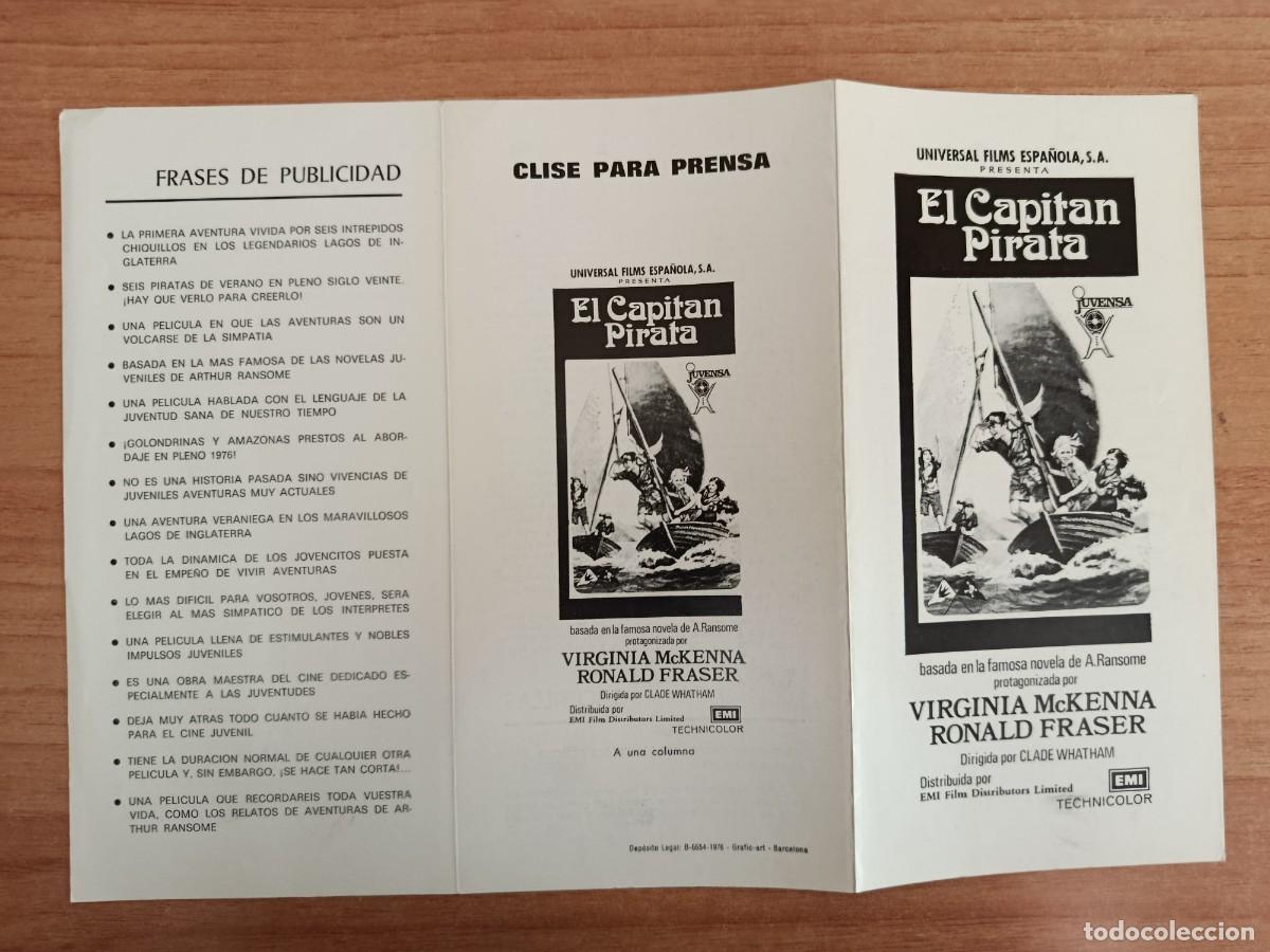 Cine: G35-- GUIA DE LA PELICULA -- EL CAPITAN PIRATA