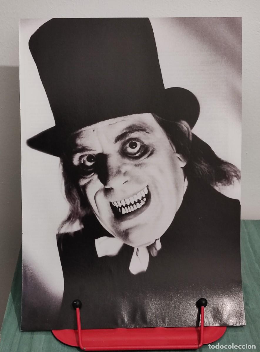 Cine: Lon Chaney . Ficha A4 revista Accion cine