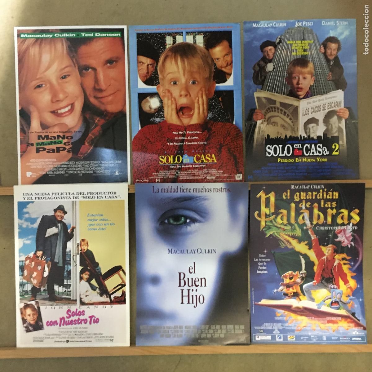 Cin&eacute;ma: G10264 MACAULAY CULKIN 6 GUIAS ORIGINALES ESPA&Ntilde;OLAS